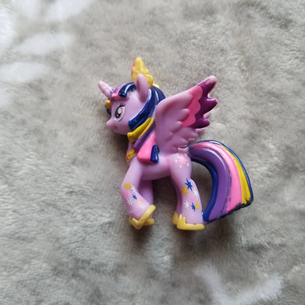 My Little Pony Figure Princess Twilight Sparkle Rainbowified MLP G4 Mini